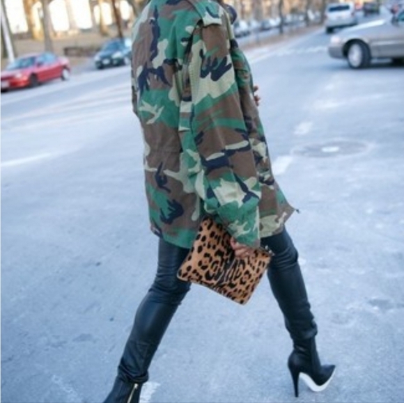 Authentic Vintage Military Woodland Jacket Mens Size XS Women's Size S - Picture 10 of 14